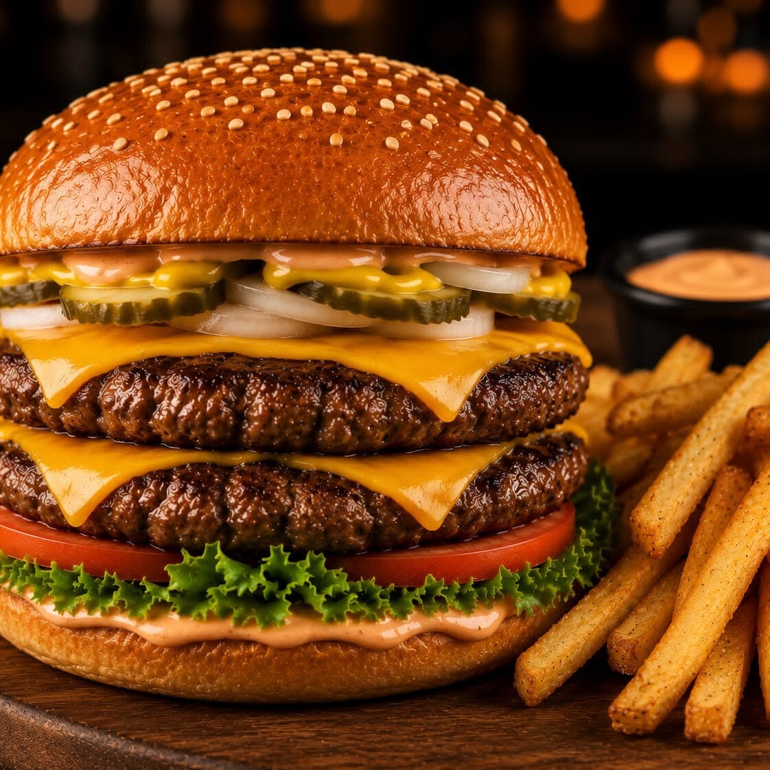 Classic Burger Double