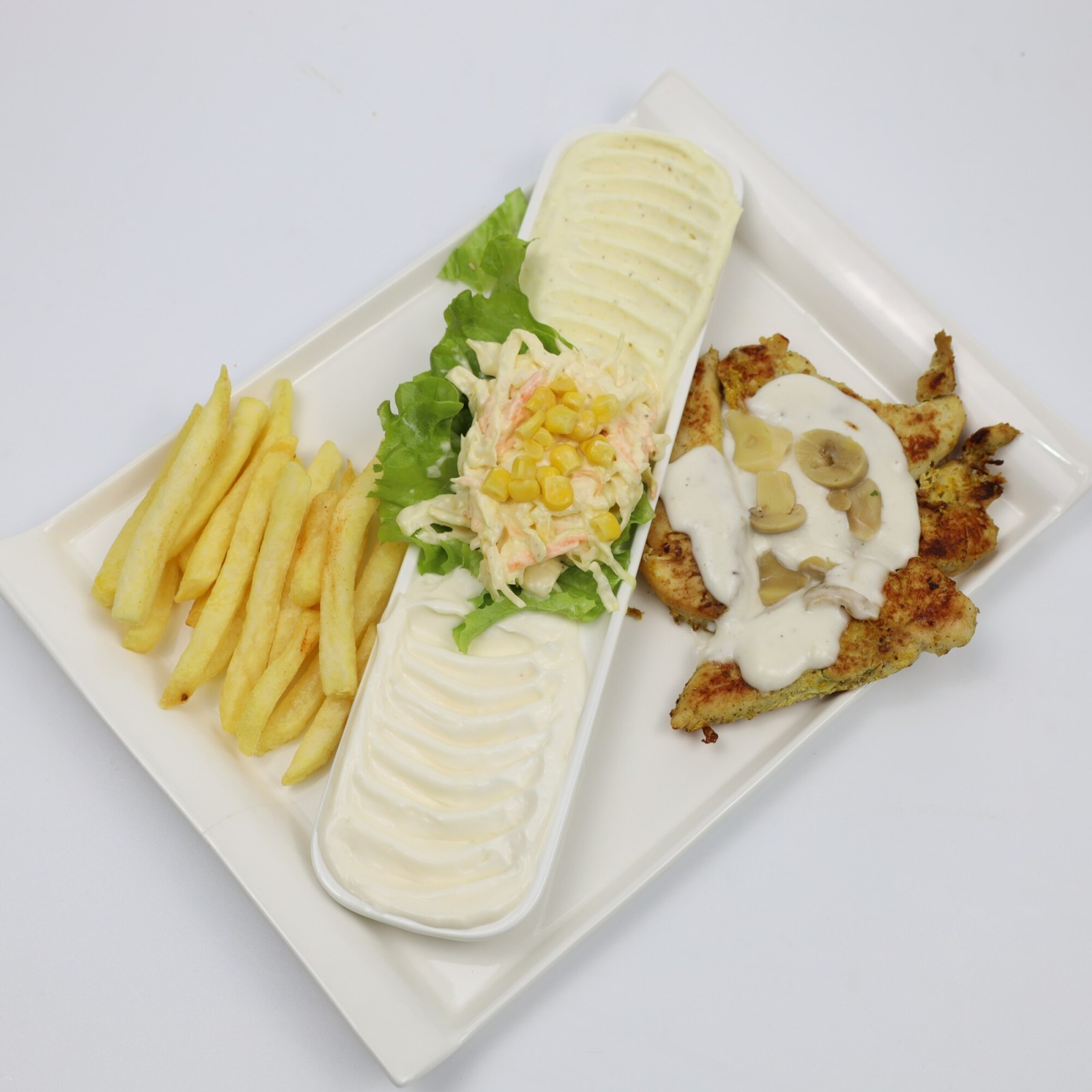 Mantarlı Kremalı Tavuk Porsiyon