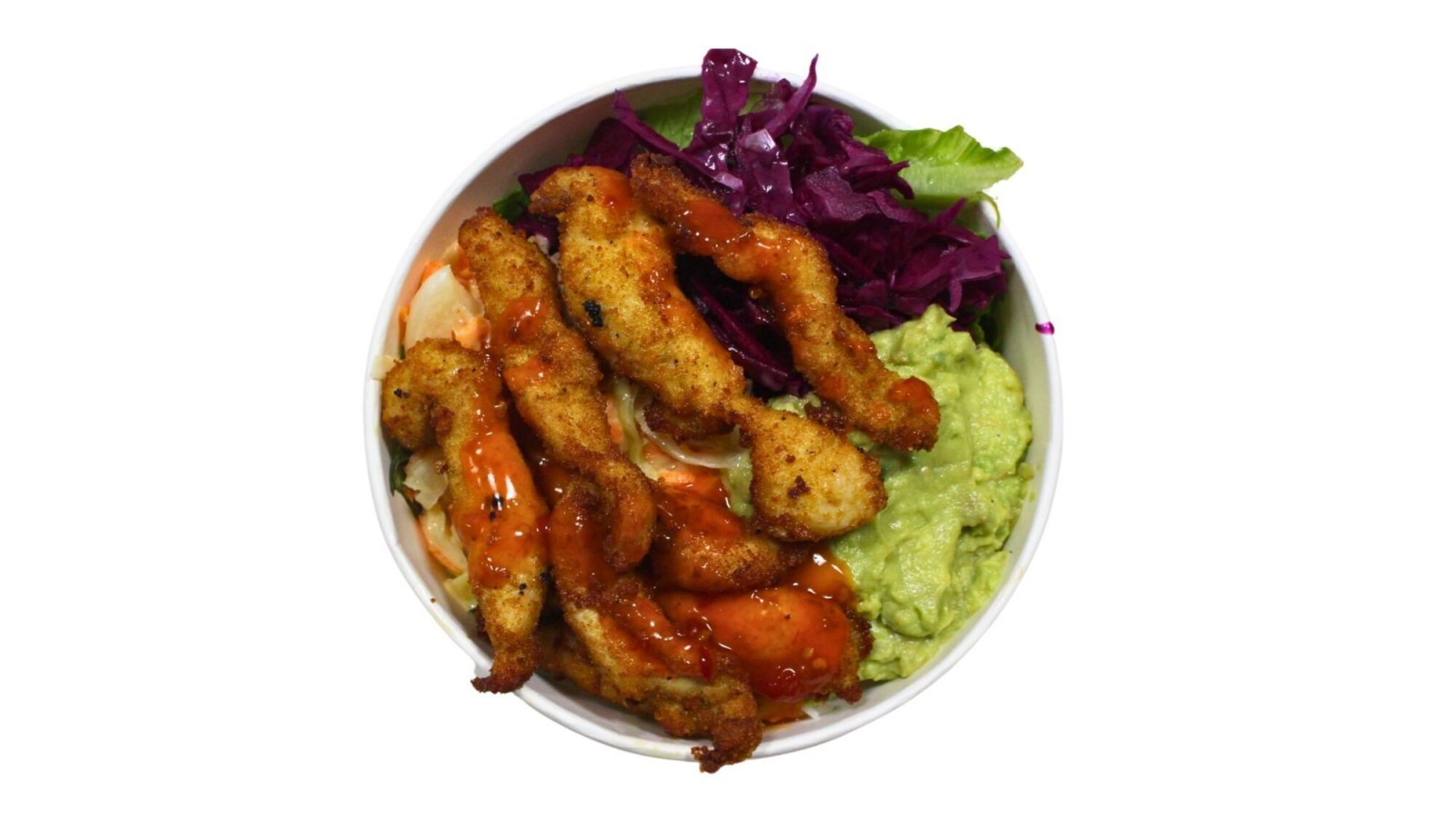 Fried Crispy Chicken Bowl