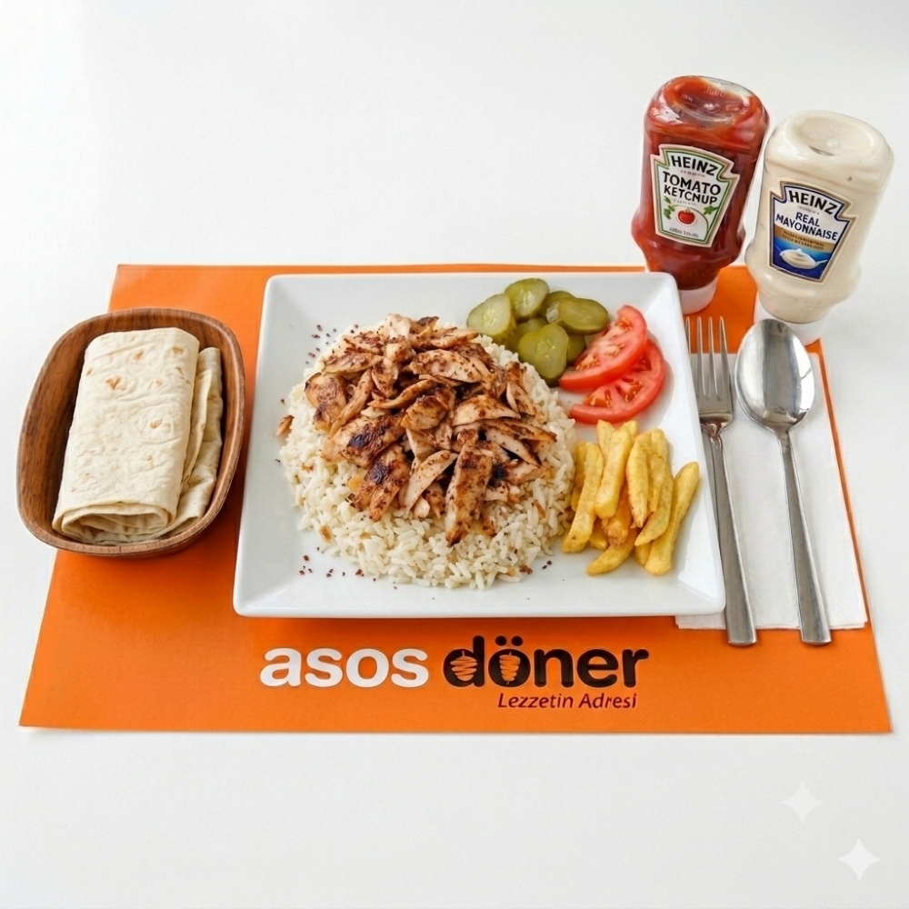 Asos Pilav Üstü Tavuk Döner