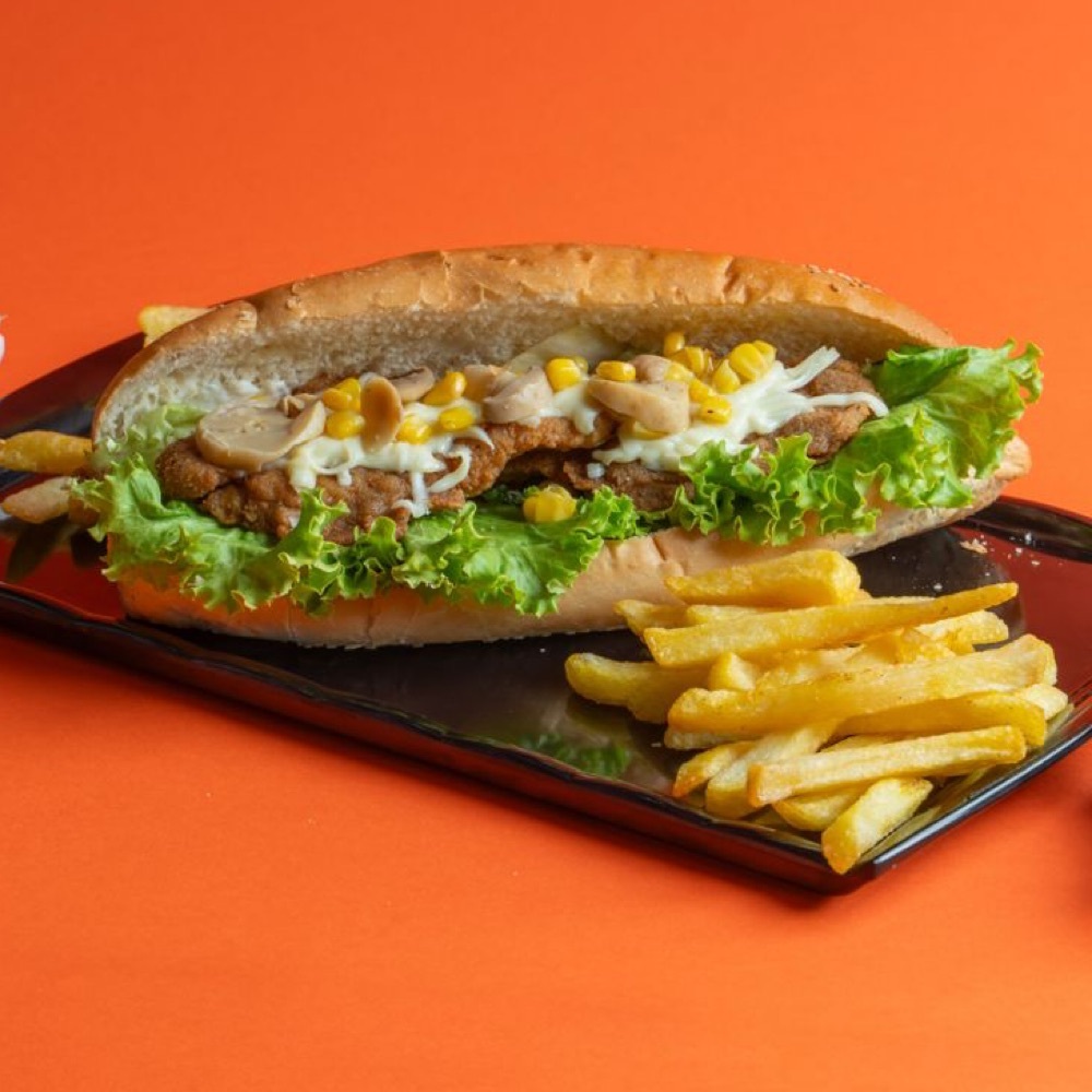 Kaşarlı Şinitzel (Sandviç)