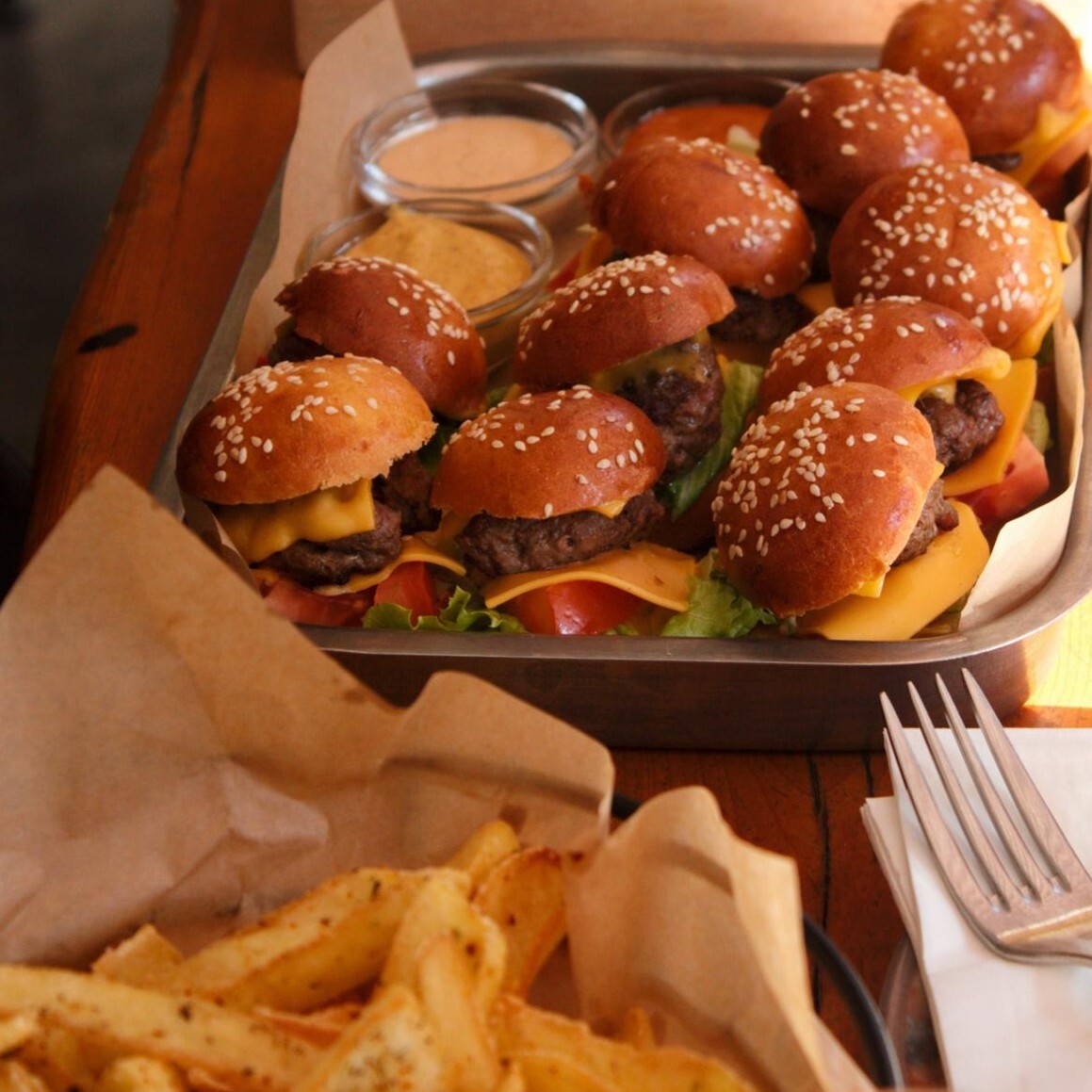 Etli Mini Burger 10'lu