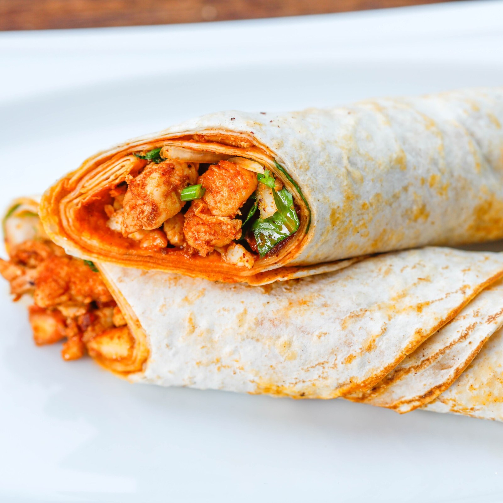 Cheddarlı Tavuk Tantuni Dürüm
