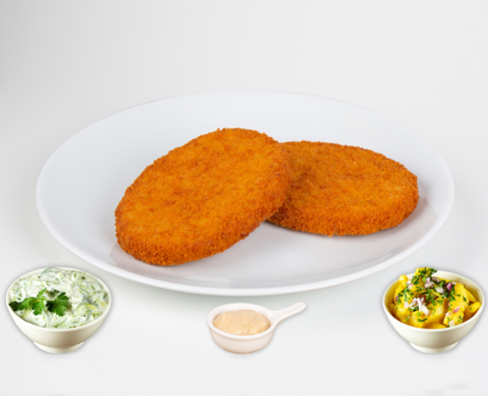 Vejetaryen Schnitzel Menü