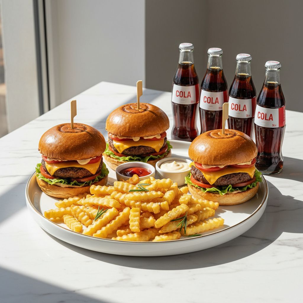 4 Adet Special Öküz Burger