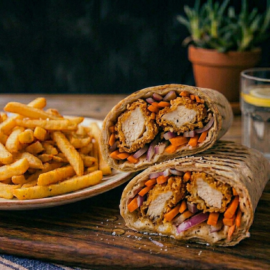Çıtır Tavuklu Wrap