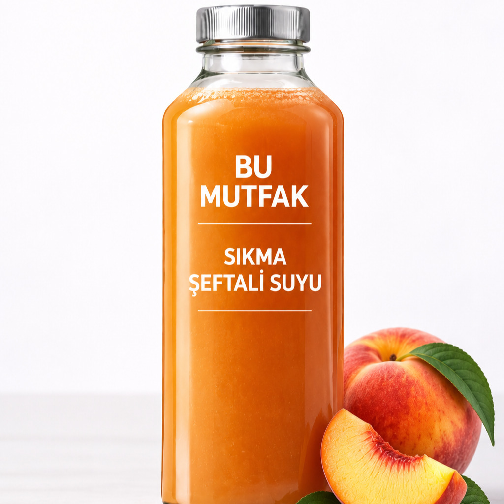 Sıkma Şeftali Suyu