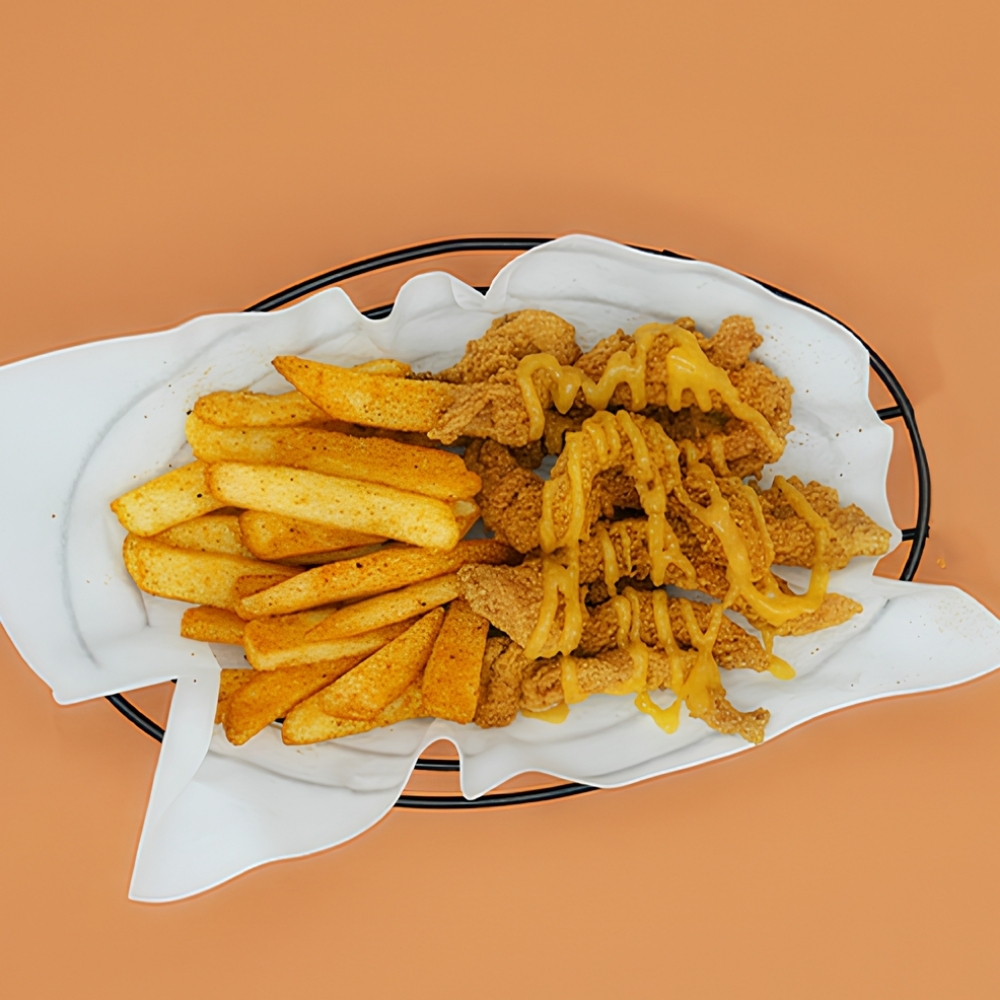 Gold Cajun Tavuk Sepeti
