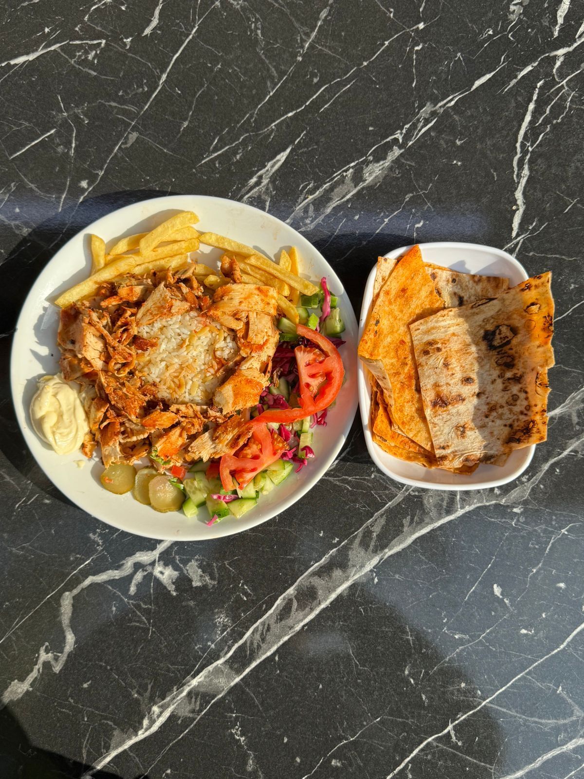 Pilav Üstü Tavuk Döner Porsiyon (250 gr)