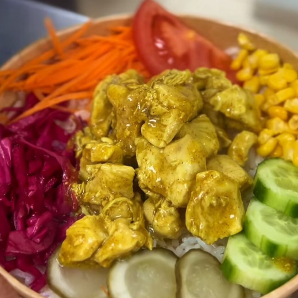 Körili Tavuklu Pilav