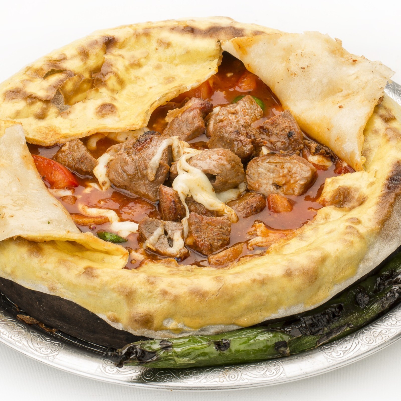 Kiremitte Et Şiş