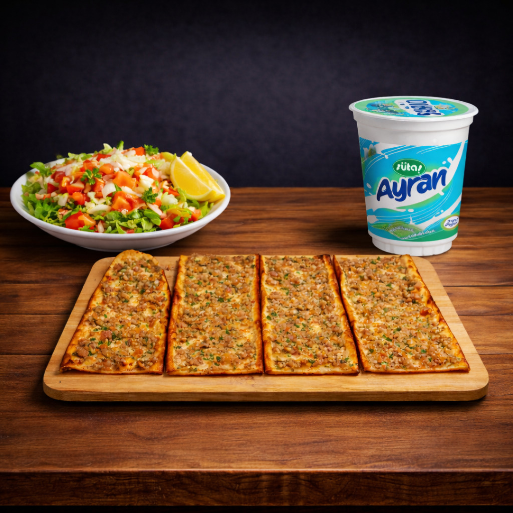 Kıymalı Pide Menü