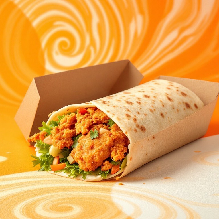 Tasty Chicken Wrap