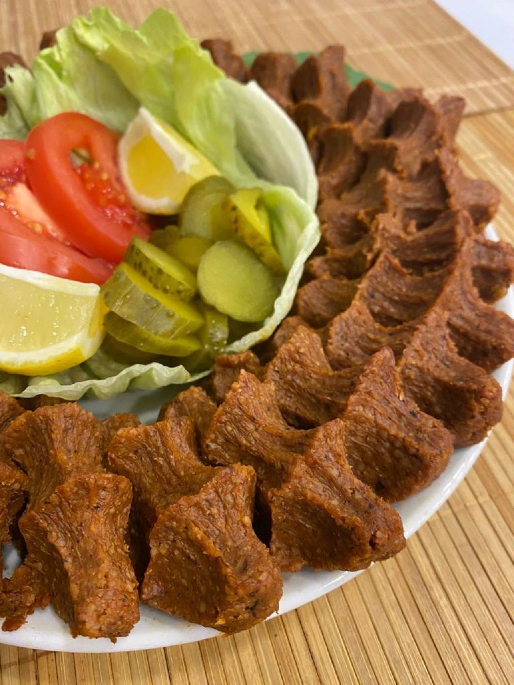 750 Gr. Çiğköfte Tabak (Garnitürsüz)