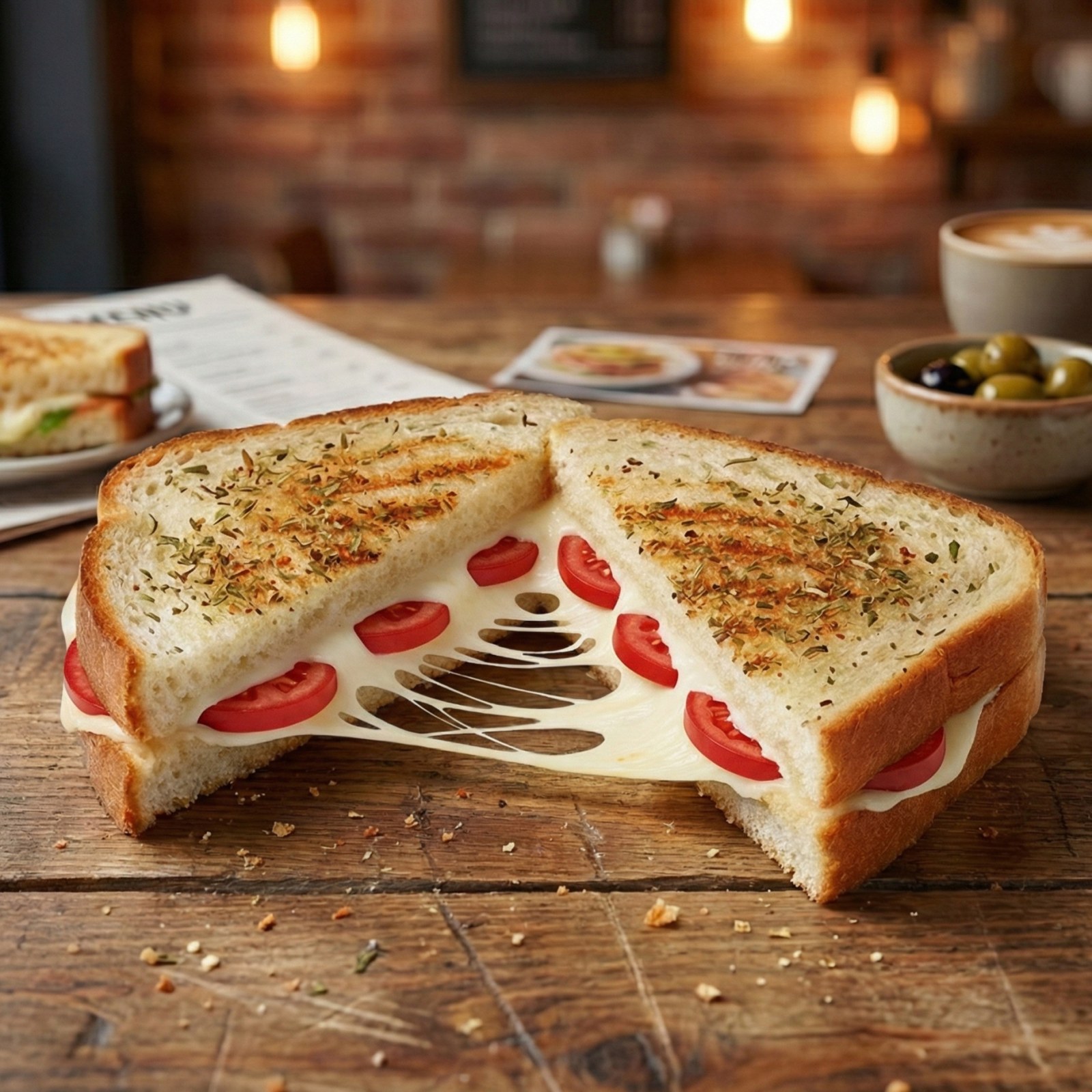 Domatesli Peynirli Tost 2 Adet