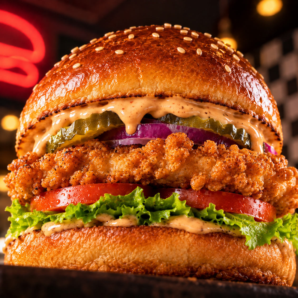 Crispy Chicken Burger