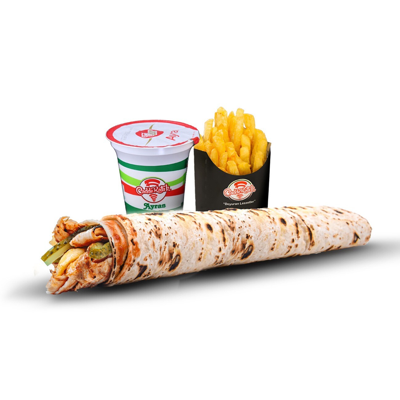 Ekonomik Zurna Katık Tavuk Döner Dürüm Menü