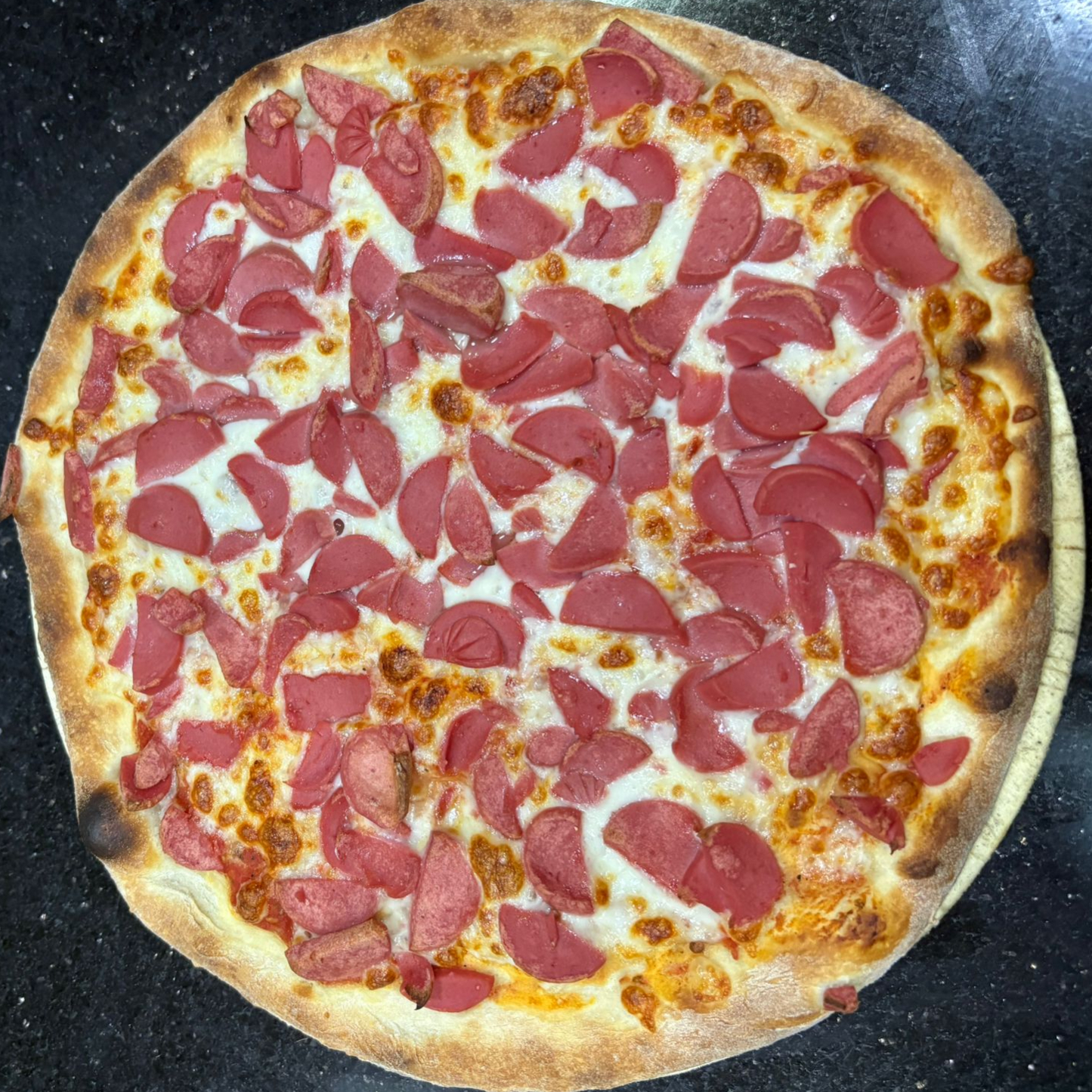 Sosisli Pizza (Büyük)