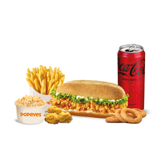 Popeyes® Coca-Cola Zero Sugar Menü