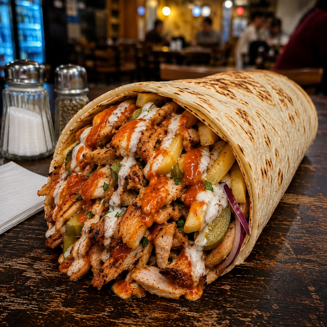 Kervan Klasik Soslu Dürüm (85 Gr.)