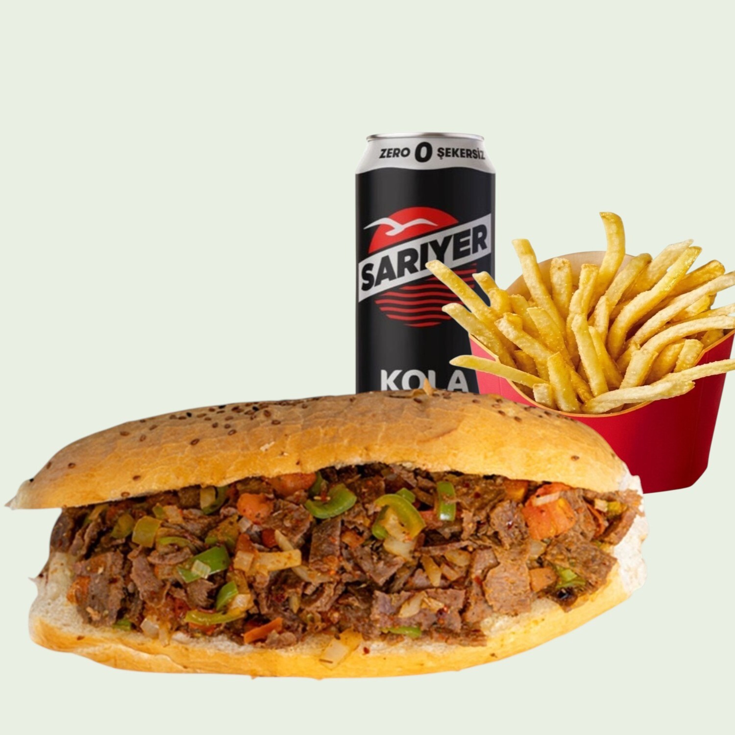 Et Döner Kokoreç (Menü)