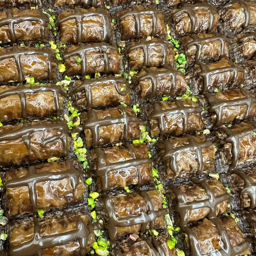 Çikolatalı Fıstıklı Baklava ( 500 gr )