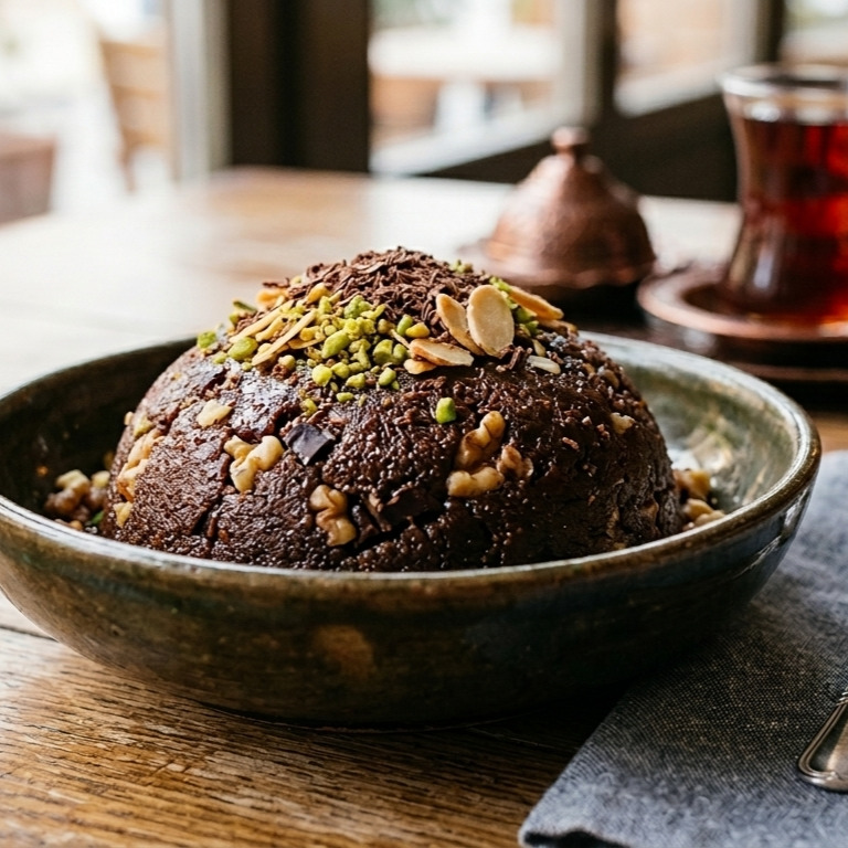 Çikolatalı İrmik Helvası (500 Gr)