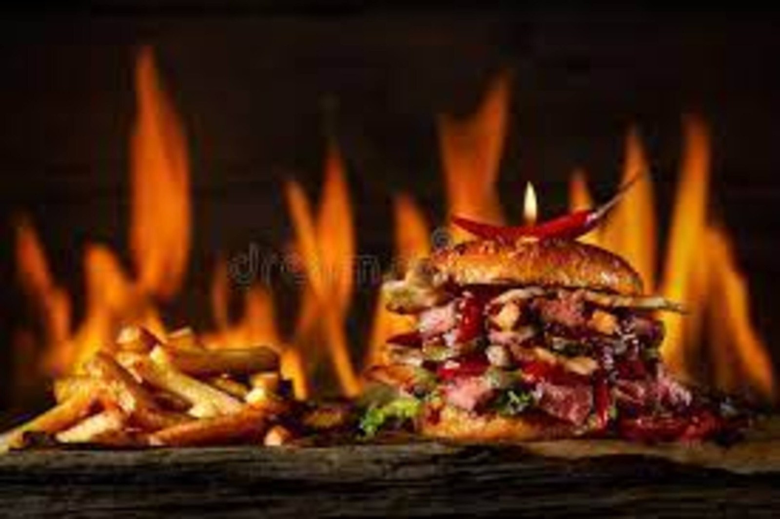 Hot Chilli Burger