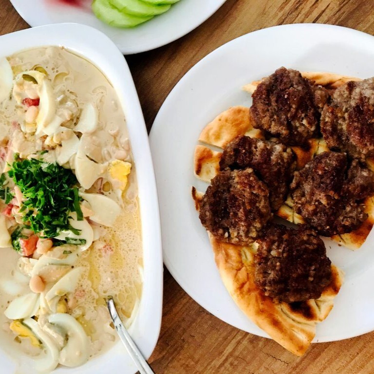 Köfte 180gr+Piyaz porsiyon
