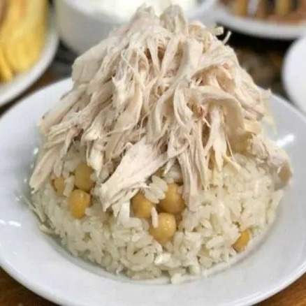 Yarım Porsiyon Tavuklu Pilav