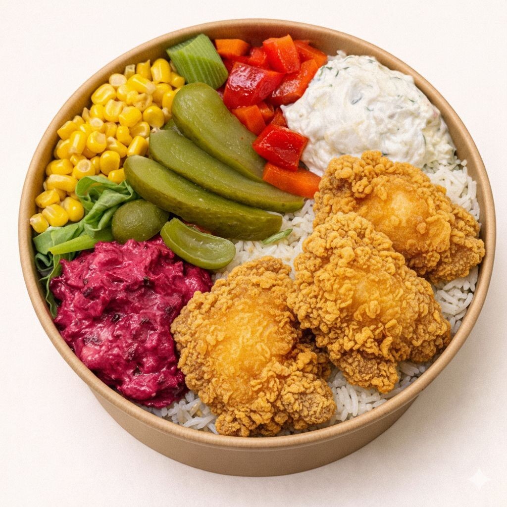 Çıtır Tavuk Bowl