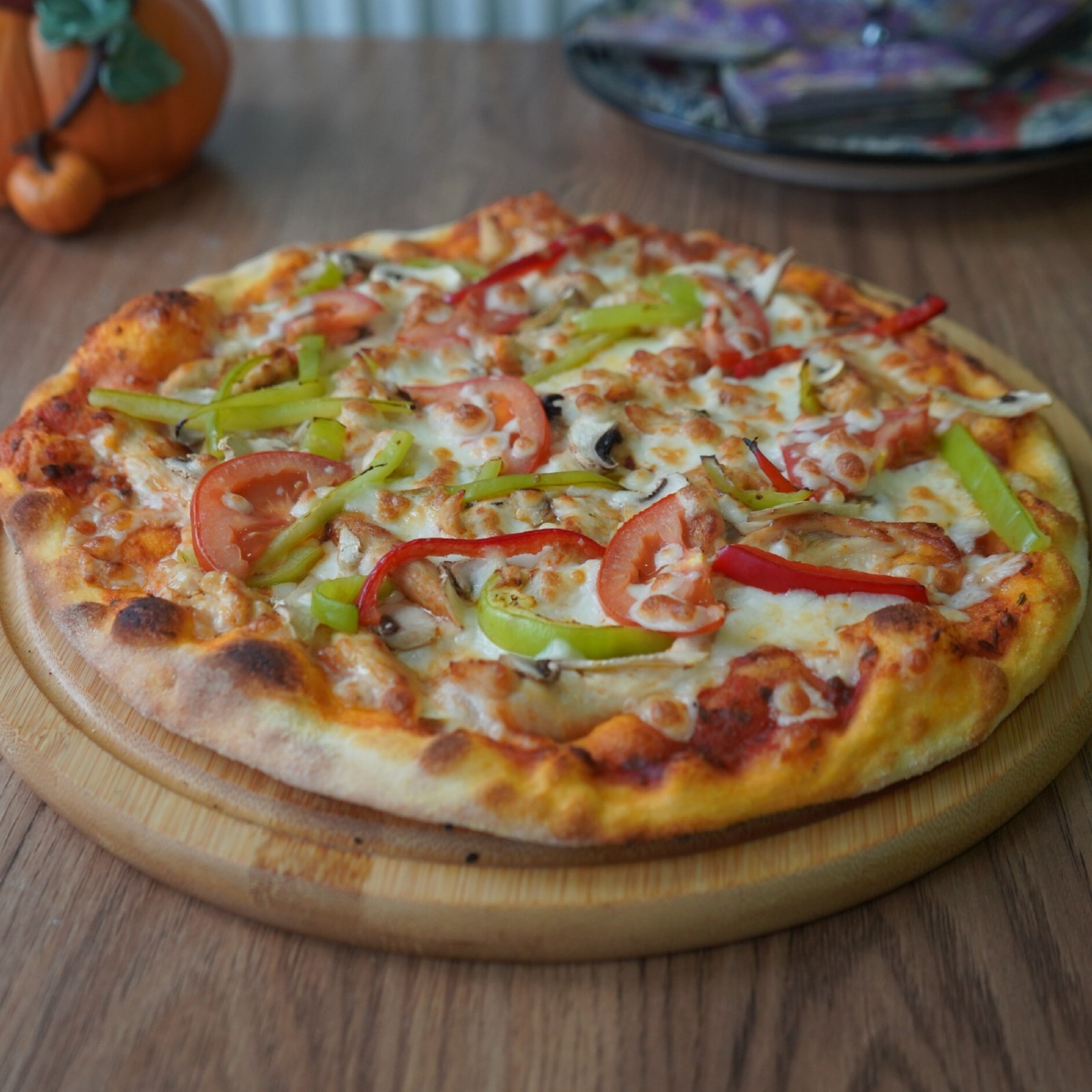 Tavuklu Pizza