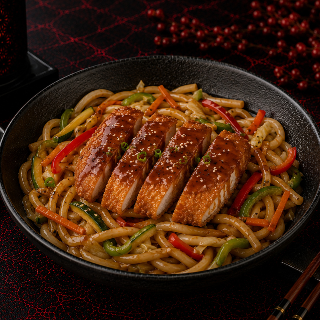 Chicken Katsu Udon