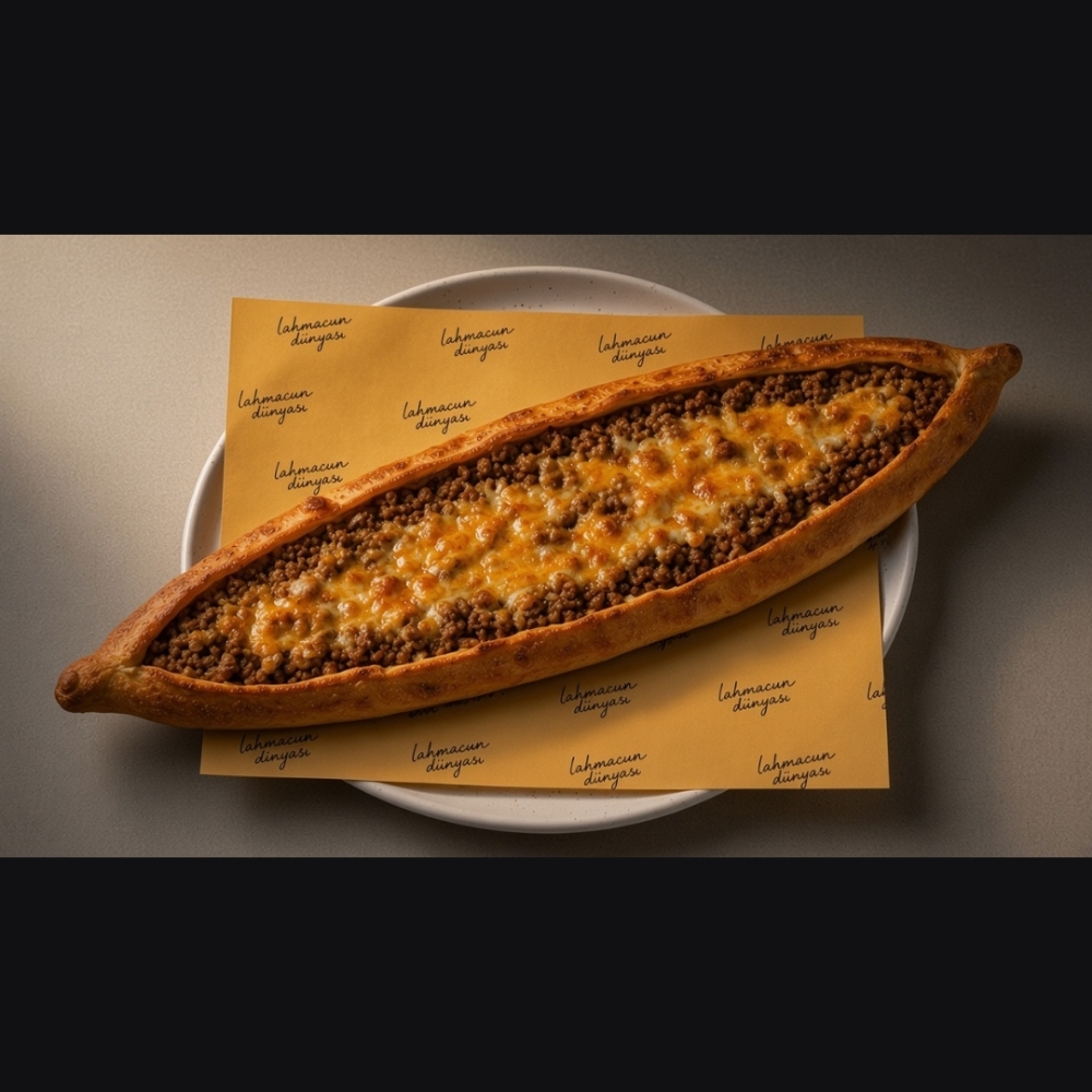 Kavurmalı Yumurtalı Pide ( odun ateşinde )