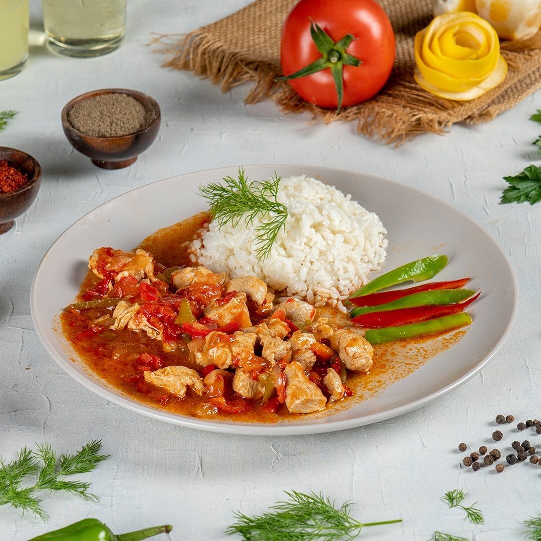 Tavuk Sote & Pirinç Pilavı 500 GR.