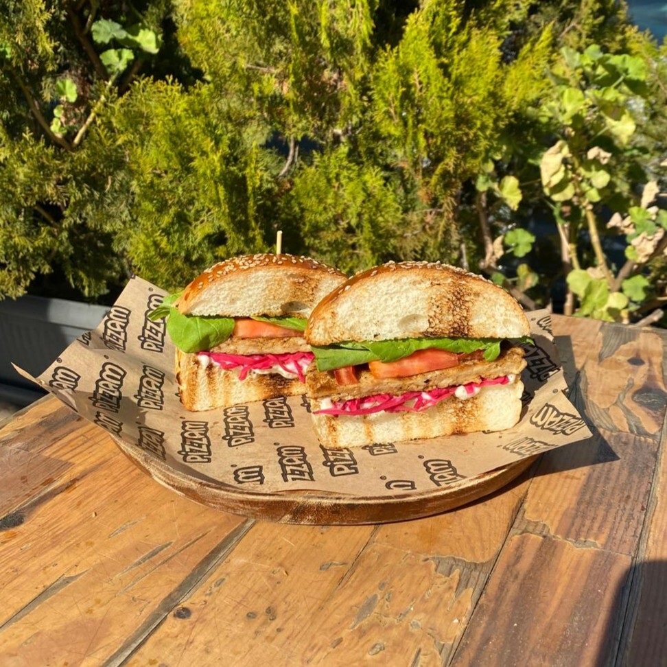 3'lü Tavuk Burger