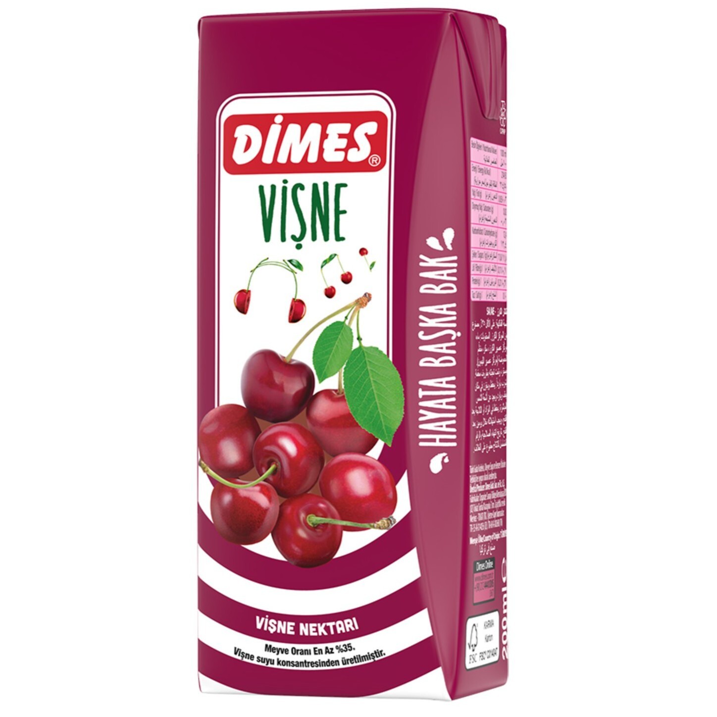DİMES VİŞNE MEYVE SUYU