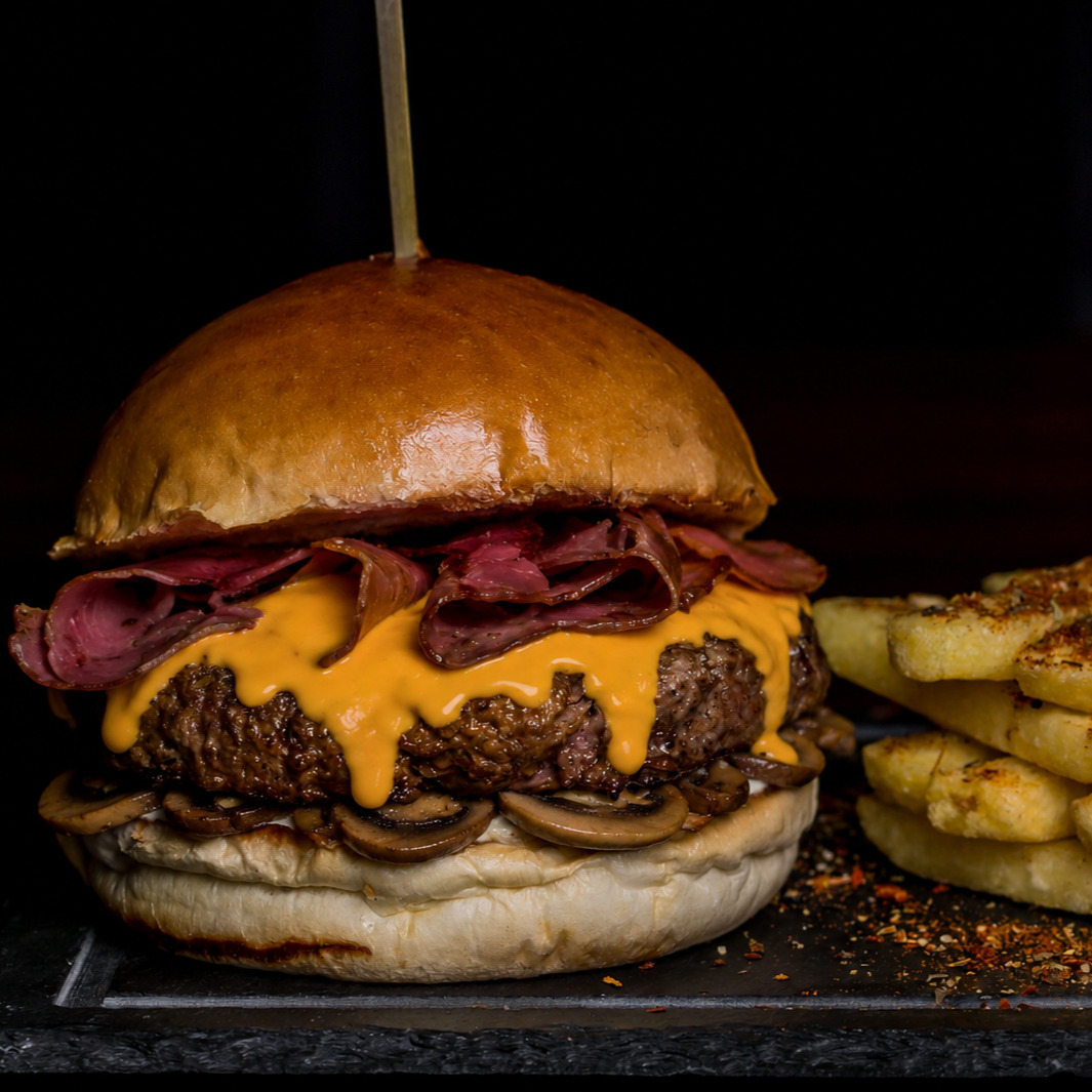 Kuzu Special Mushroom Burger