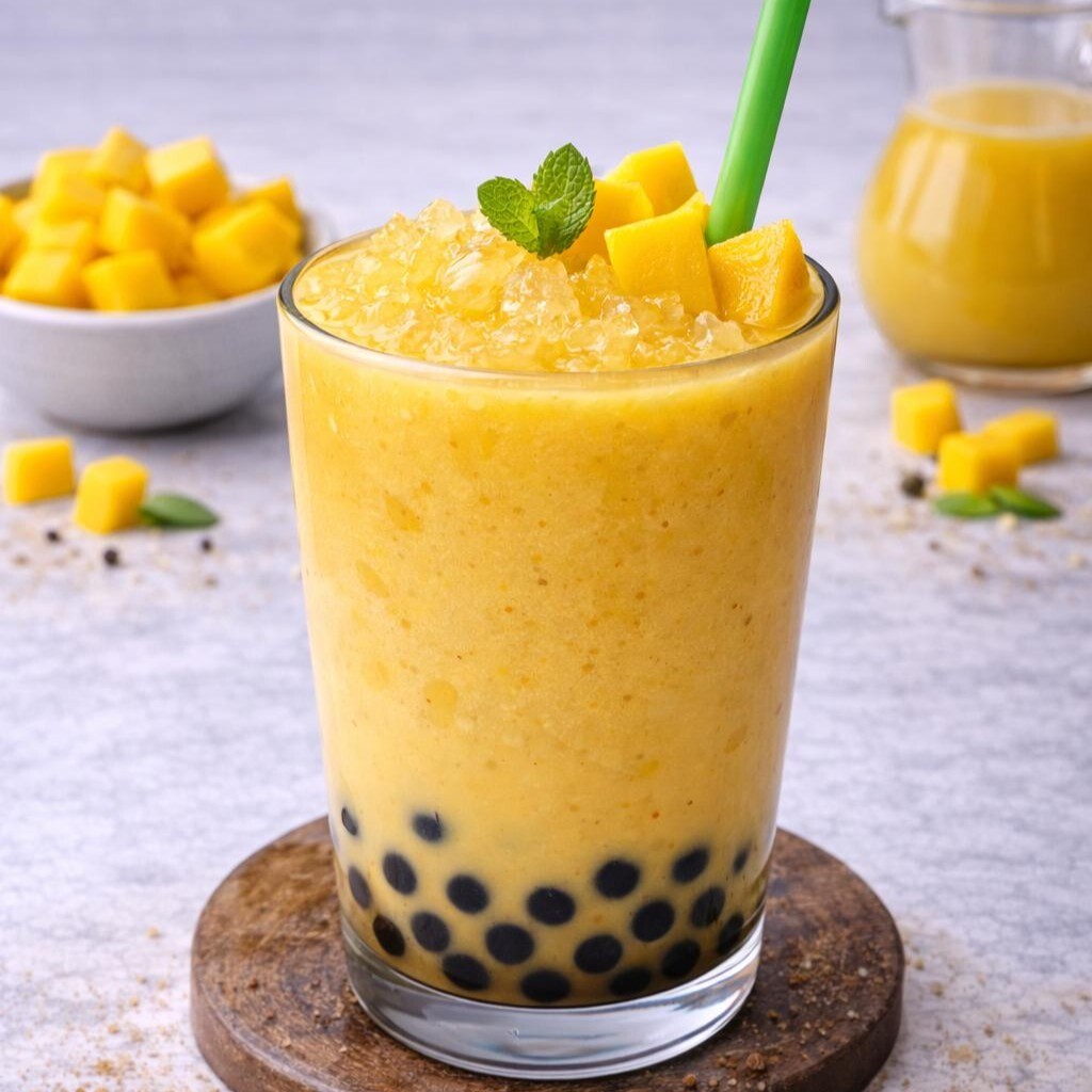 Mango Bubble Tea