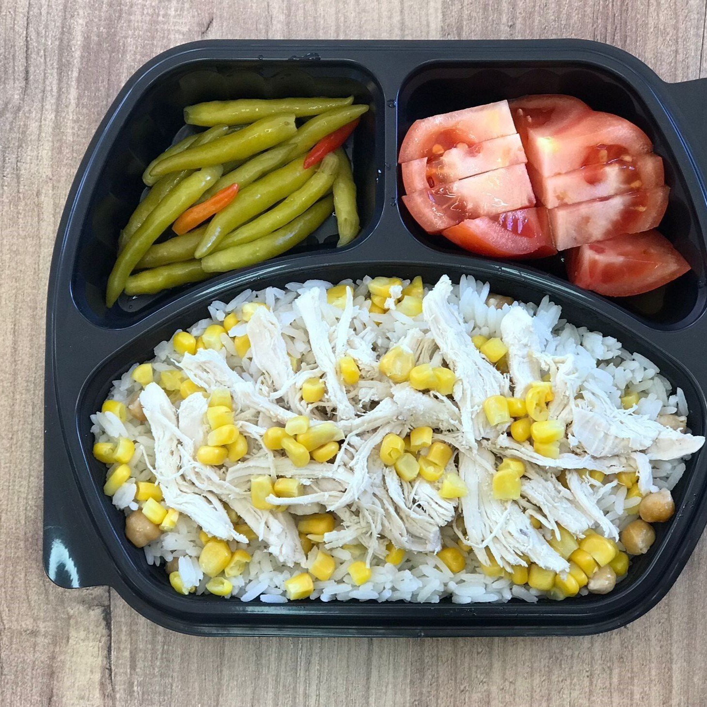 Mısırlı Tavuklu Pilav
