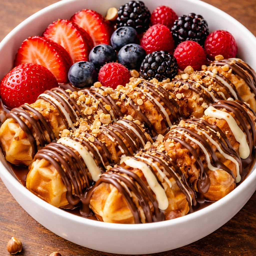 Kırmızıaşkı Bowl Waffle +Bardak Limonata(250ml)