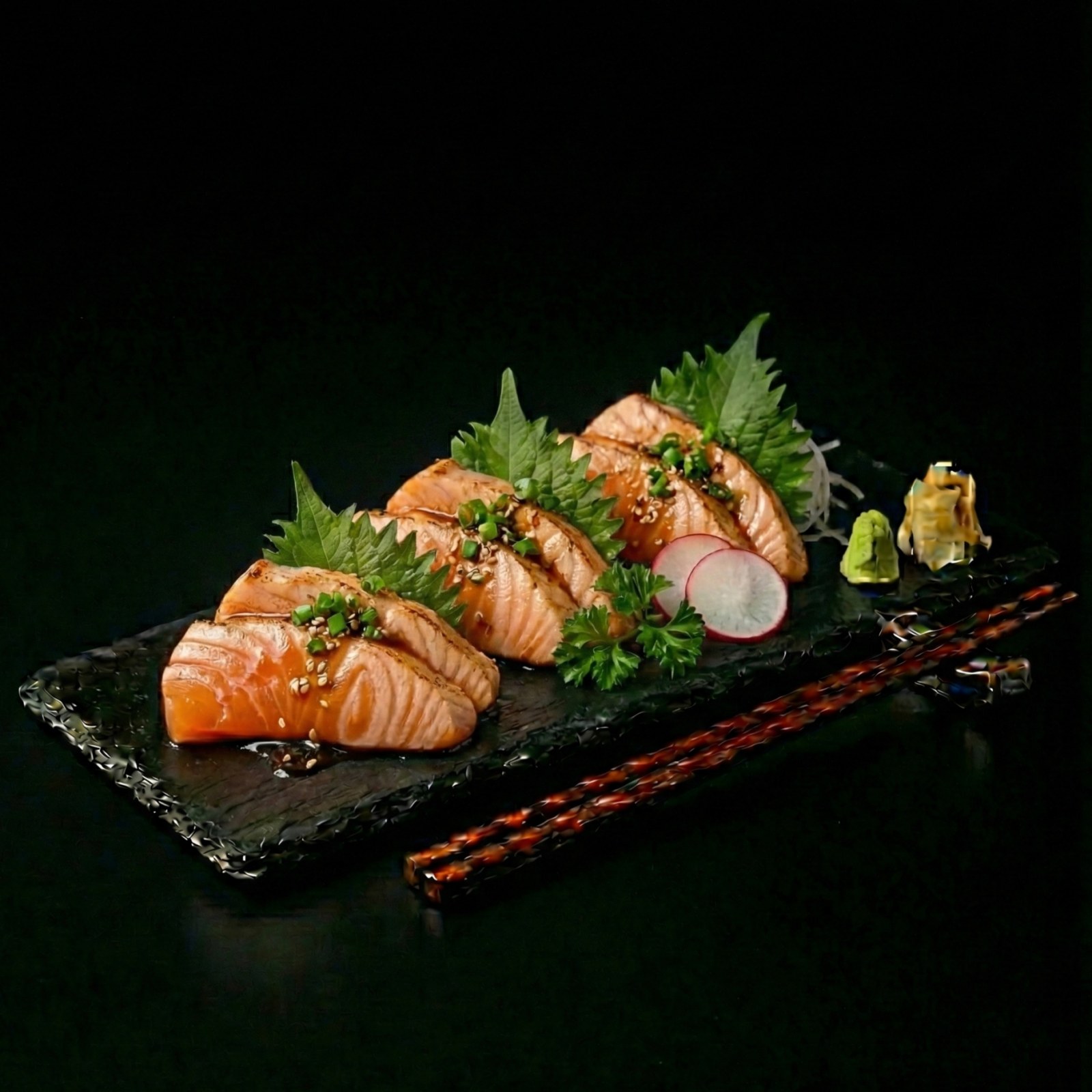 Sake Sashimi Tataki