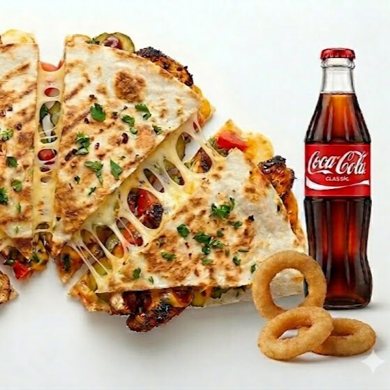Kaşarlı Cajun Quesadilla Menü