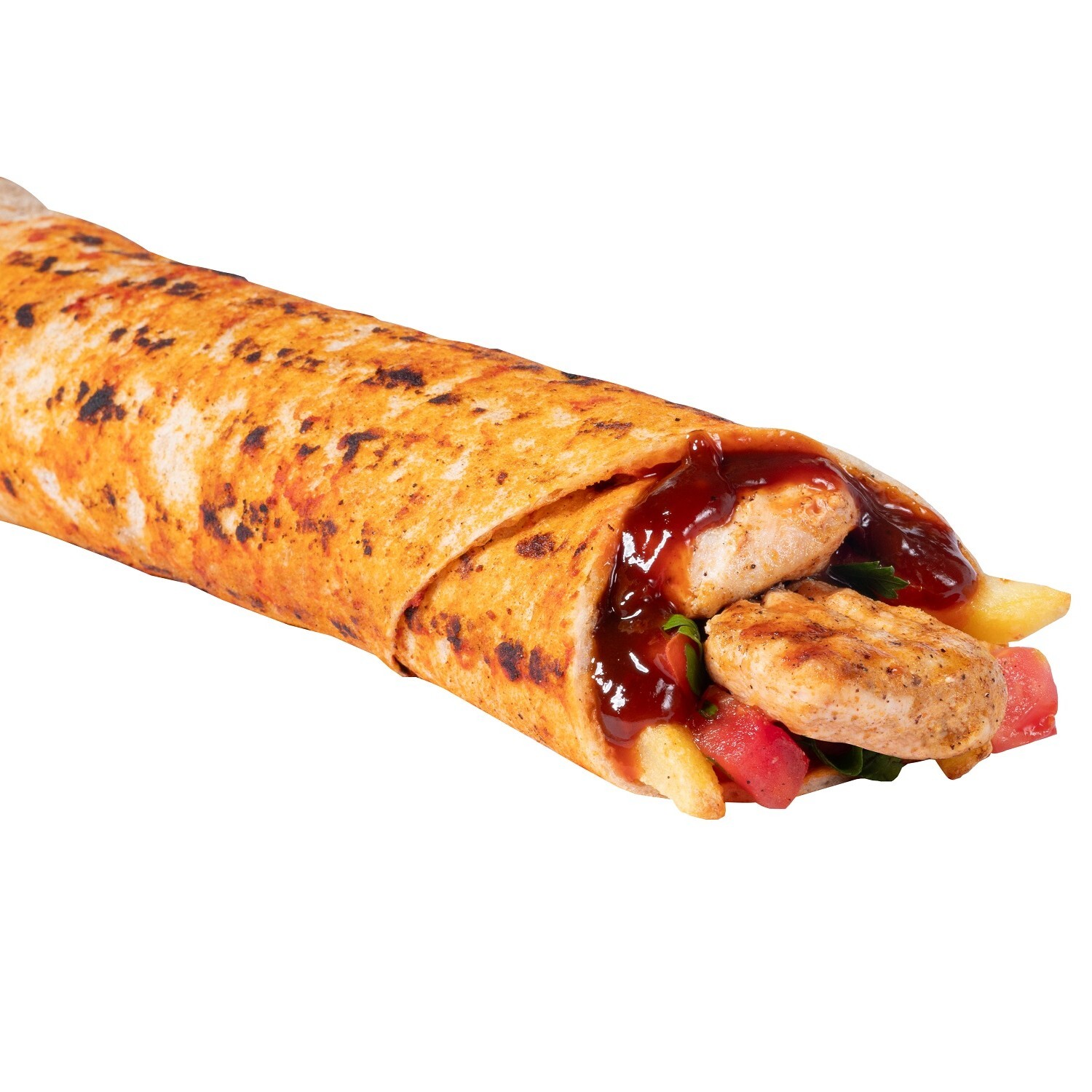 Barbekü Soslu Tavuk Şiş Dürüm