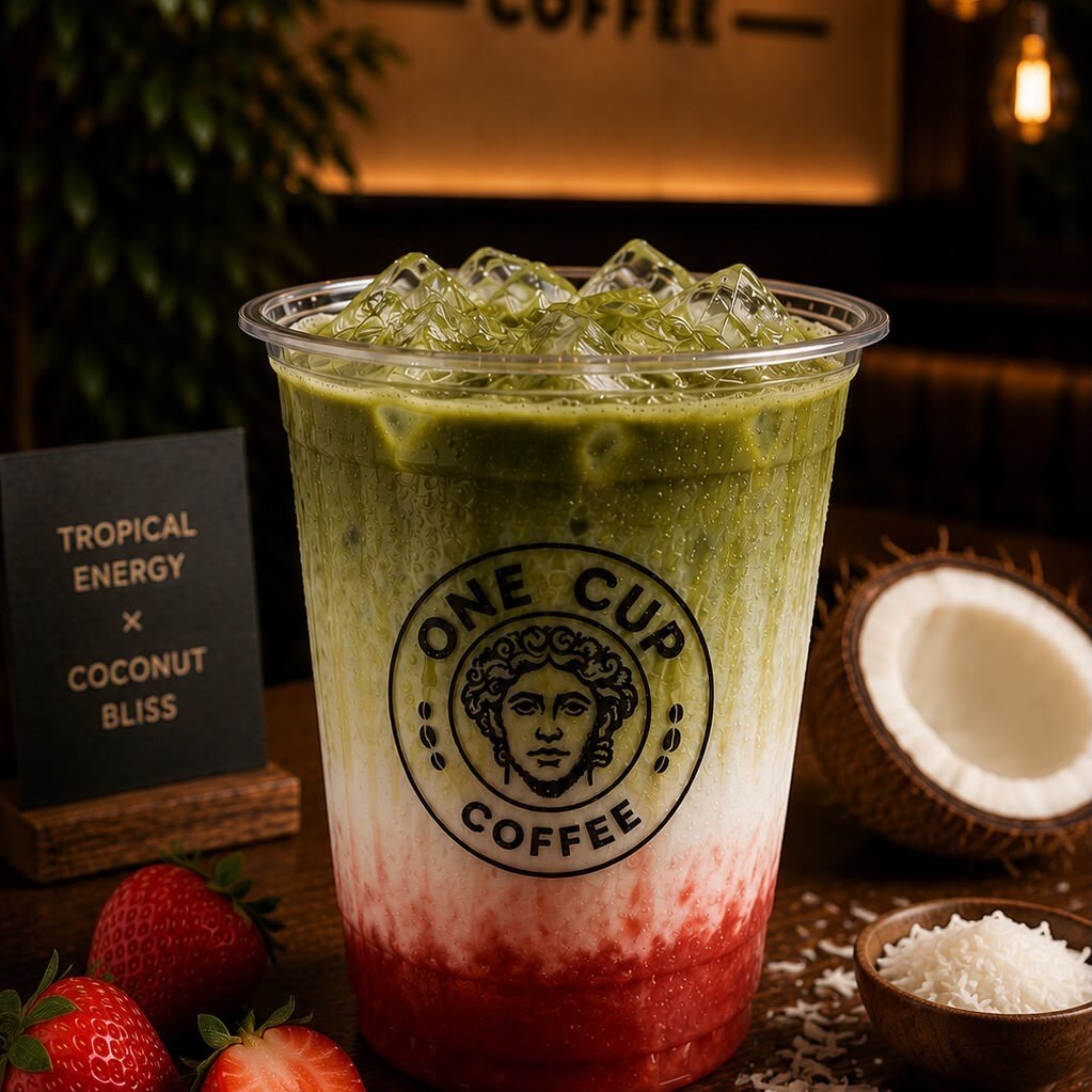 Iced Matcha One Cup Tropical Mix