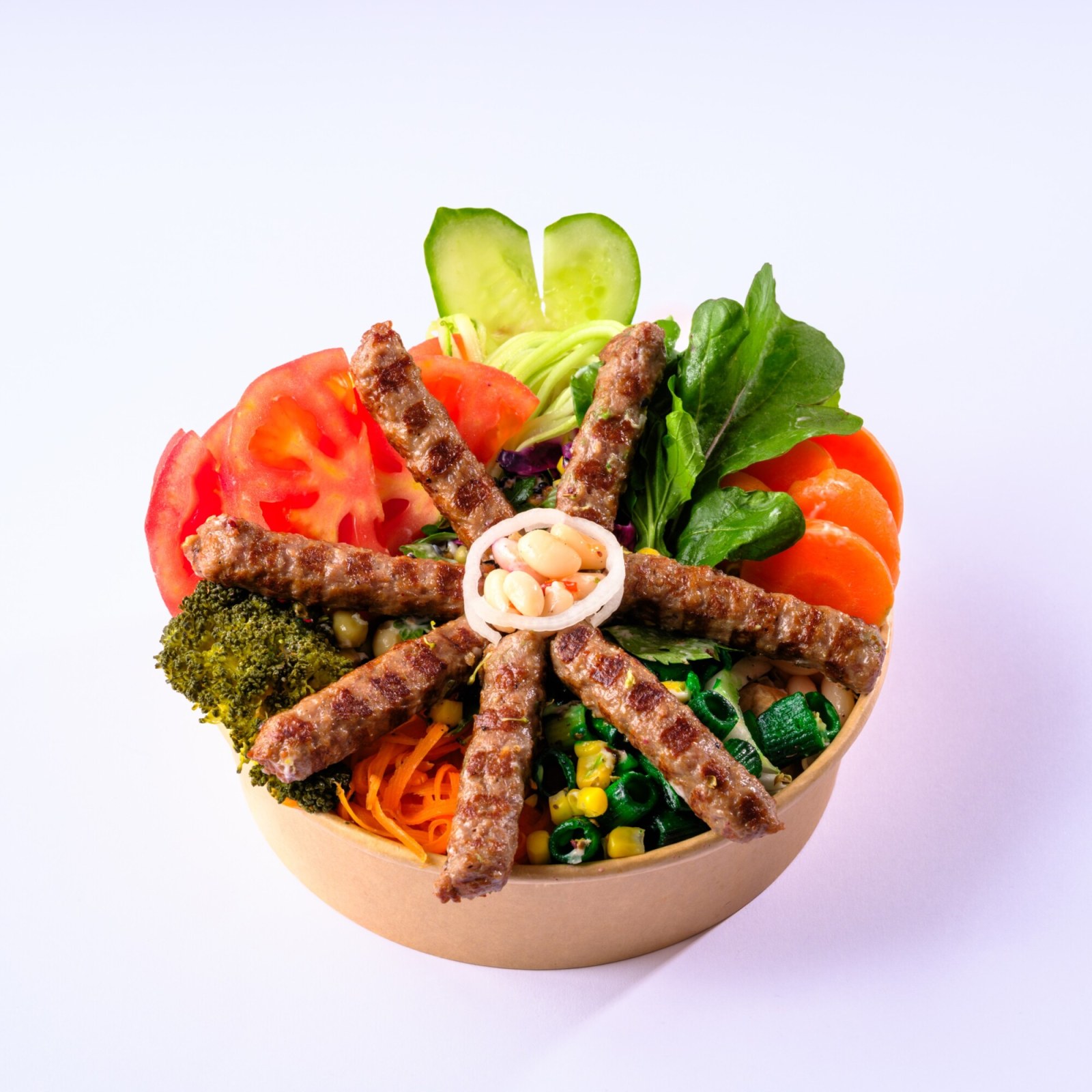 Köfte Bowl Üstü+Coca Cola Menü