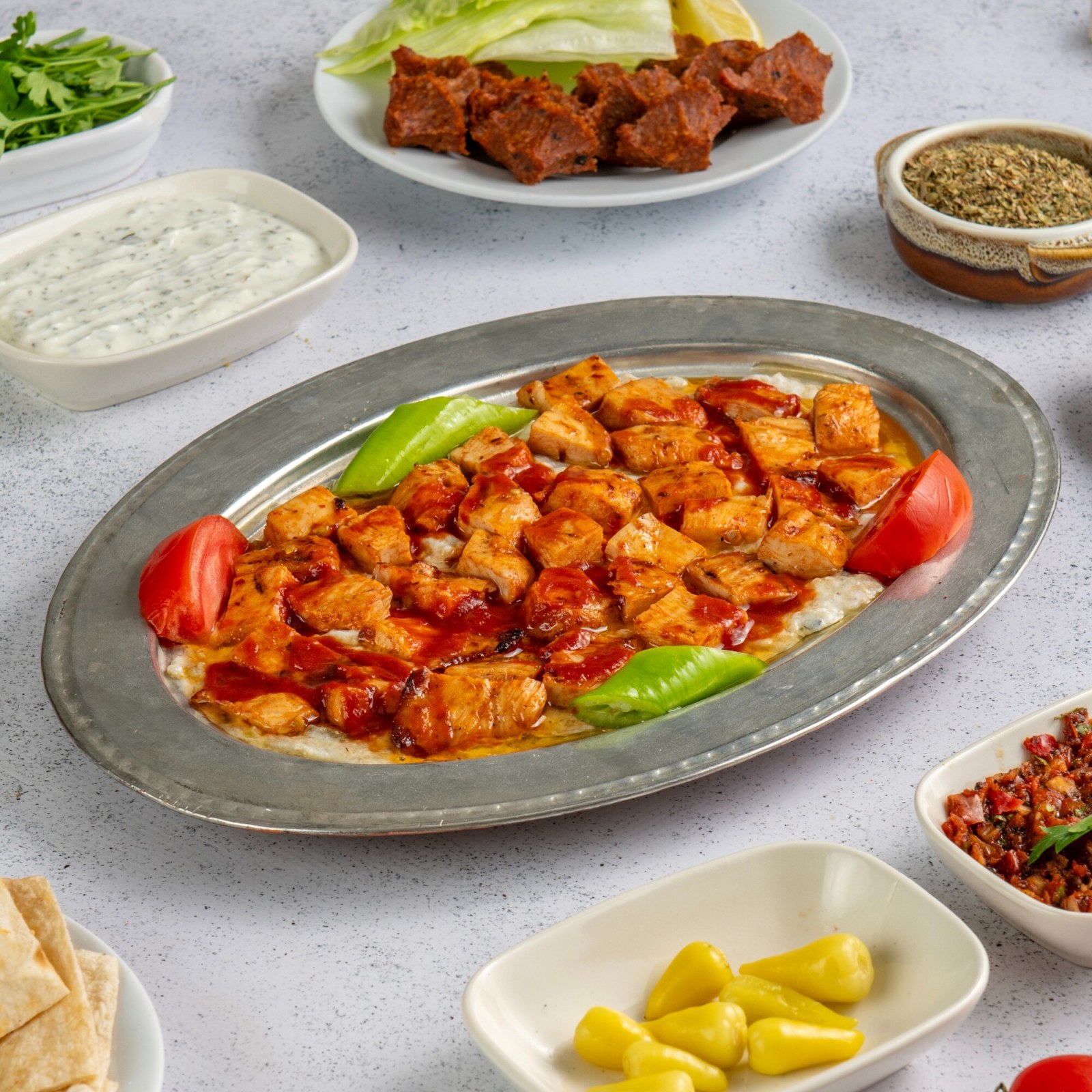 Alinazik Kebap (Tavuk Şişten)