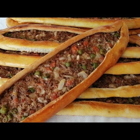 5 Adet Kıymalı Yarım Pide