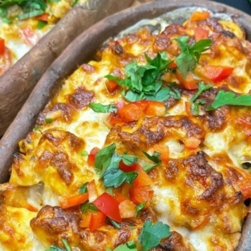 Kremalı Körili Tavuk Pilav ayran