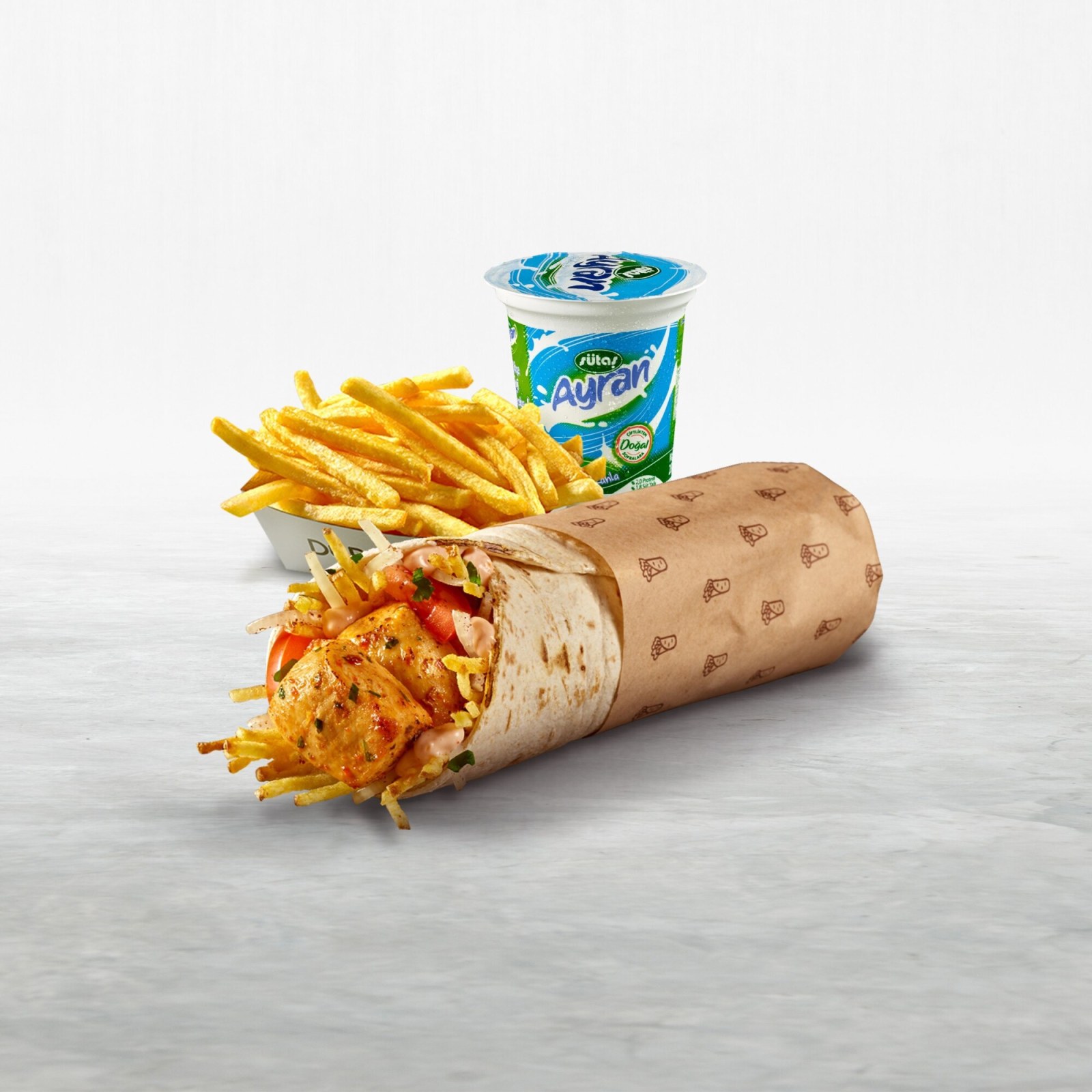 Avantajlı Zurna Tavuk Döner Dürüm Menü